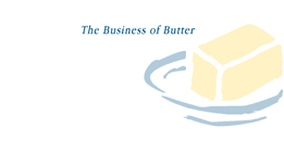 The Business of Butter